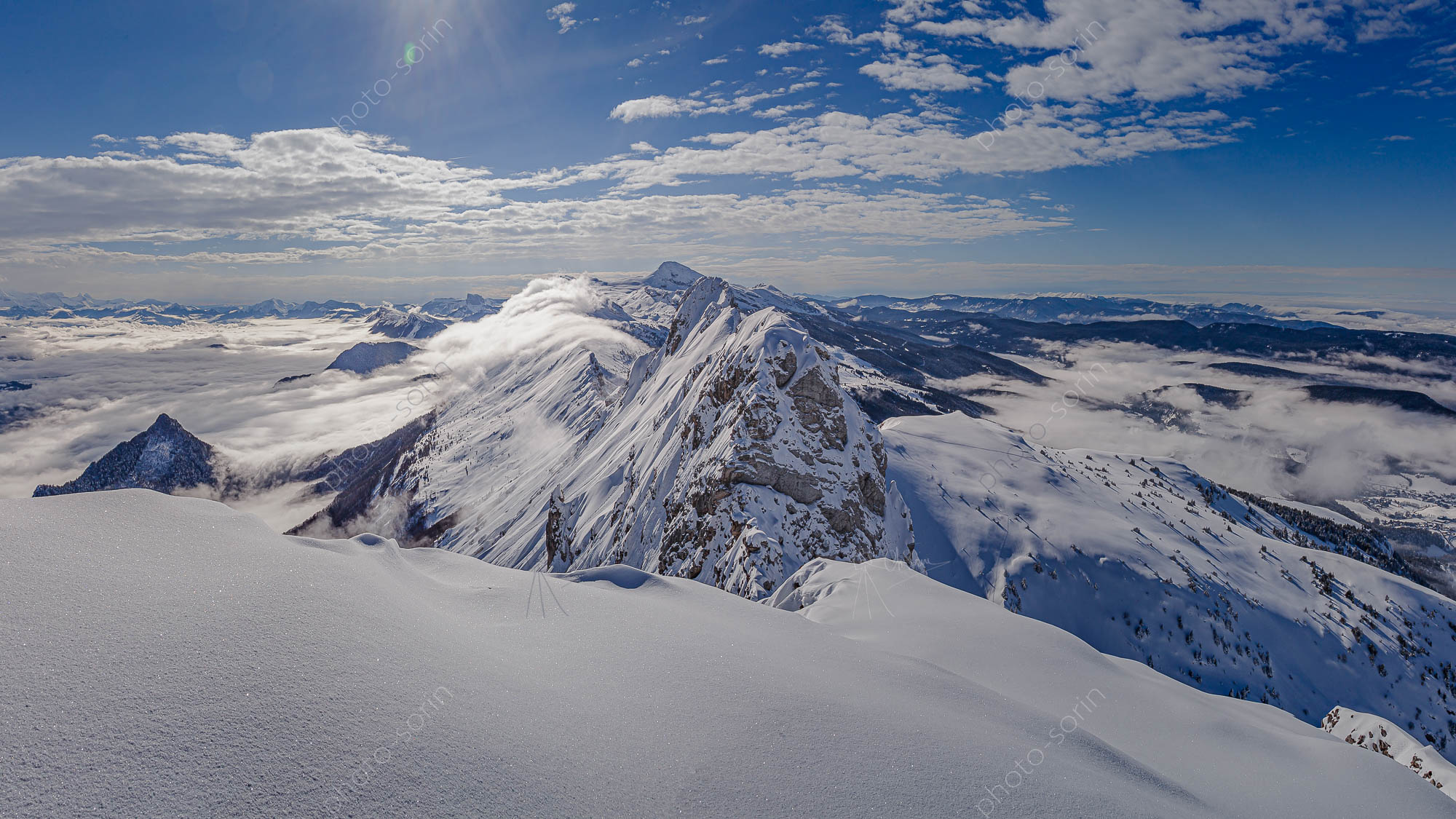 du Roc Cornafion au Mont-Aiguille