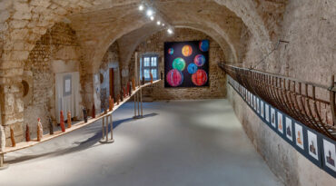 Toile rétro-éclairée 240 x 240 cm
